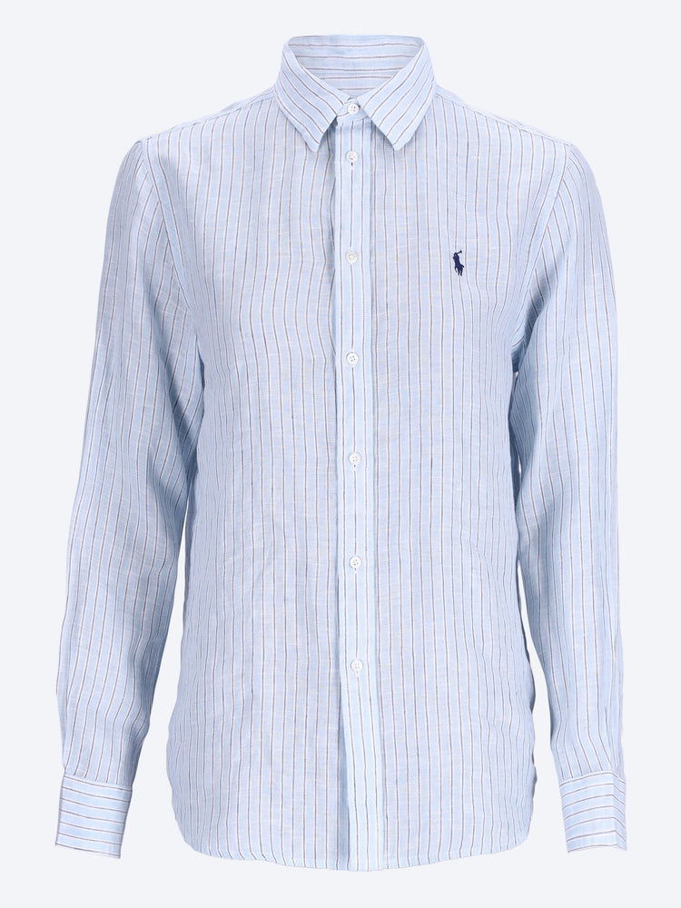 Chemise à manches longues en lin 1