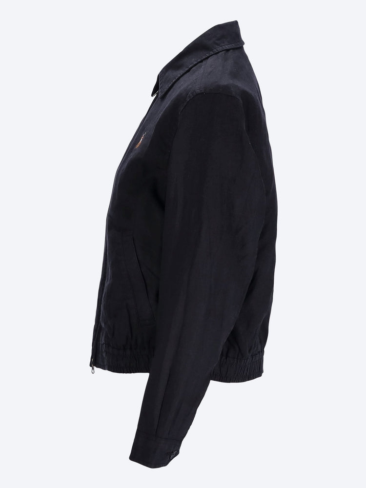 Linen windbreaker jacket 2