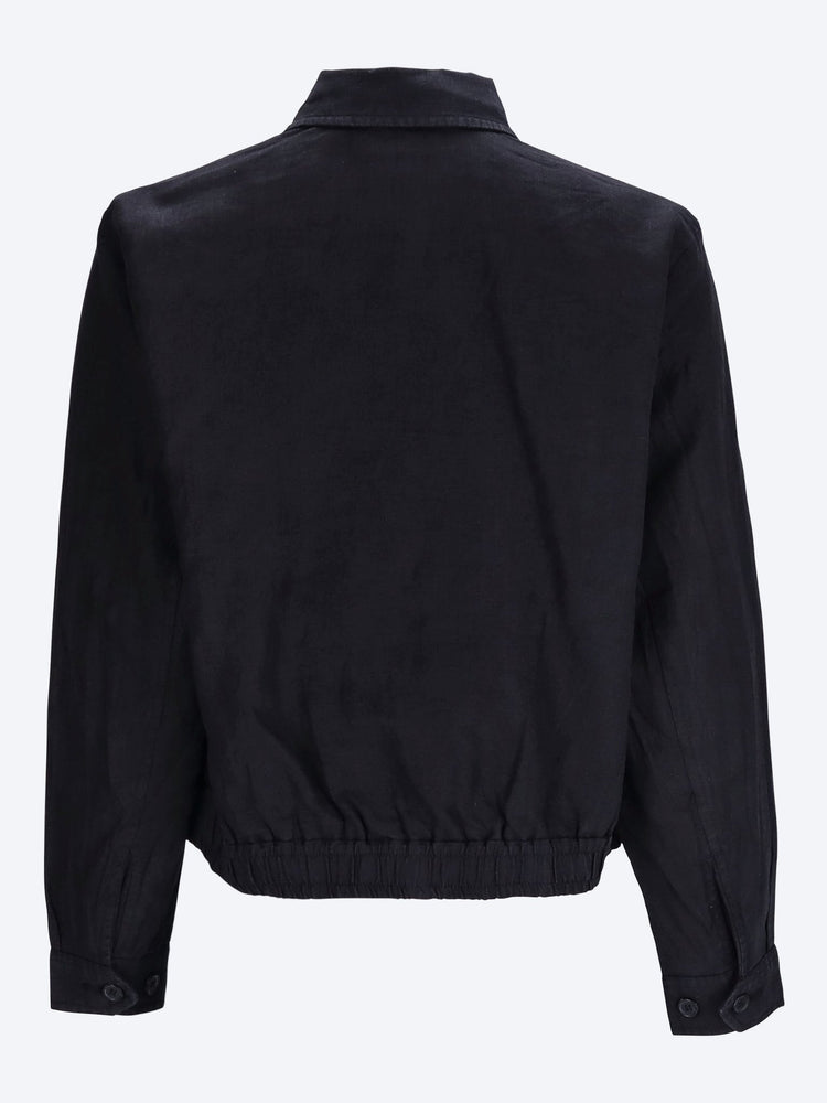 Linen windbreaker jacket 3