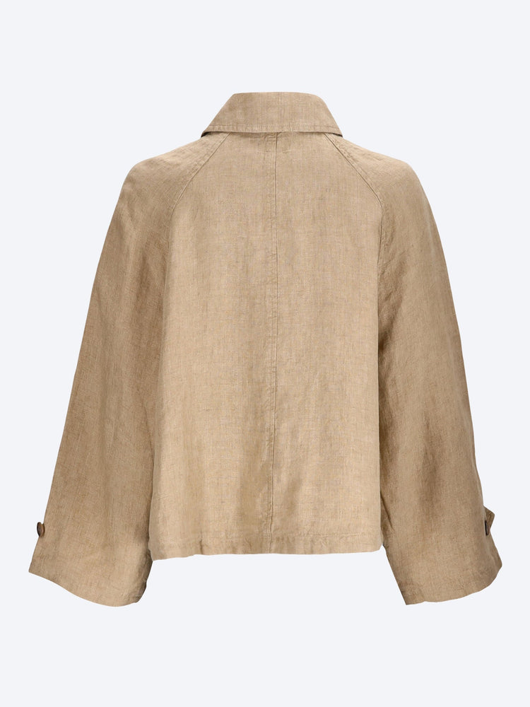 Linen woven jacket 3