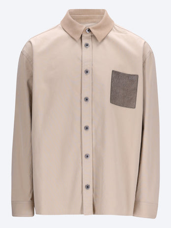 Logo pocket overshirt