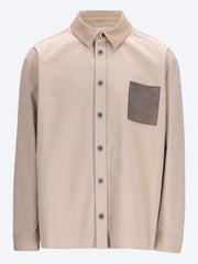 Logo pocket overshirt ref:
