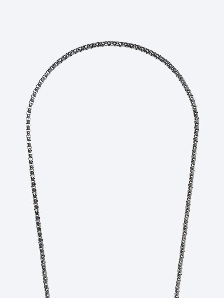 Long lia black chain 120cm 2