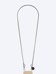 Long lia black chain 120cm ref: