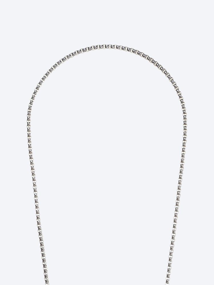 Long lia silver chain 120cm 2