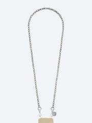 Long petra black chain 120cm ref: