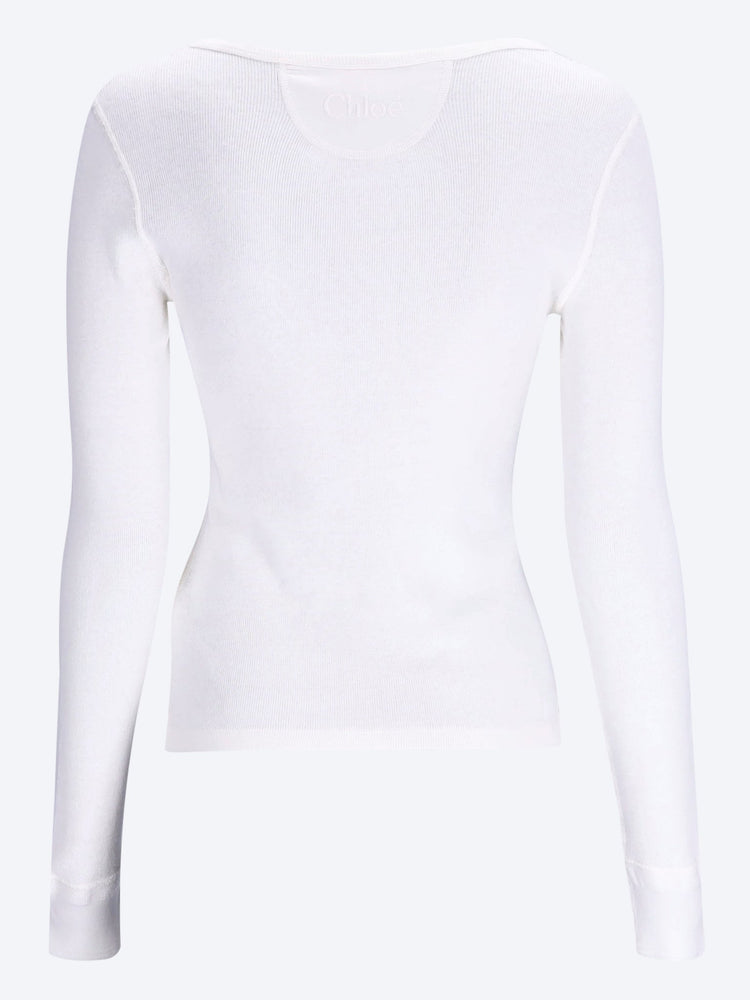 Long sleeve cotton top 3