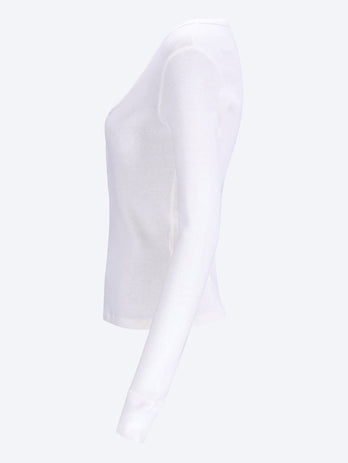 Long sleeve cotton top