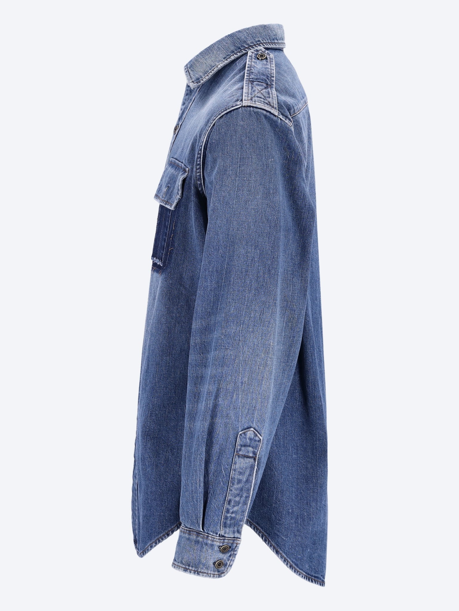 Chemise en jean à manches longues 2