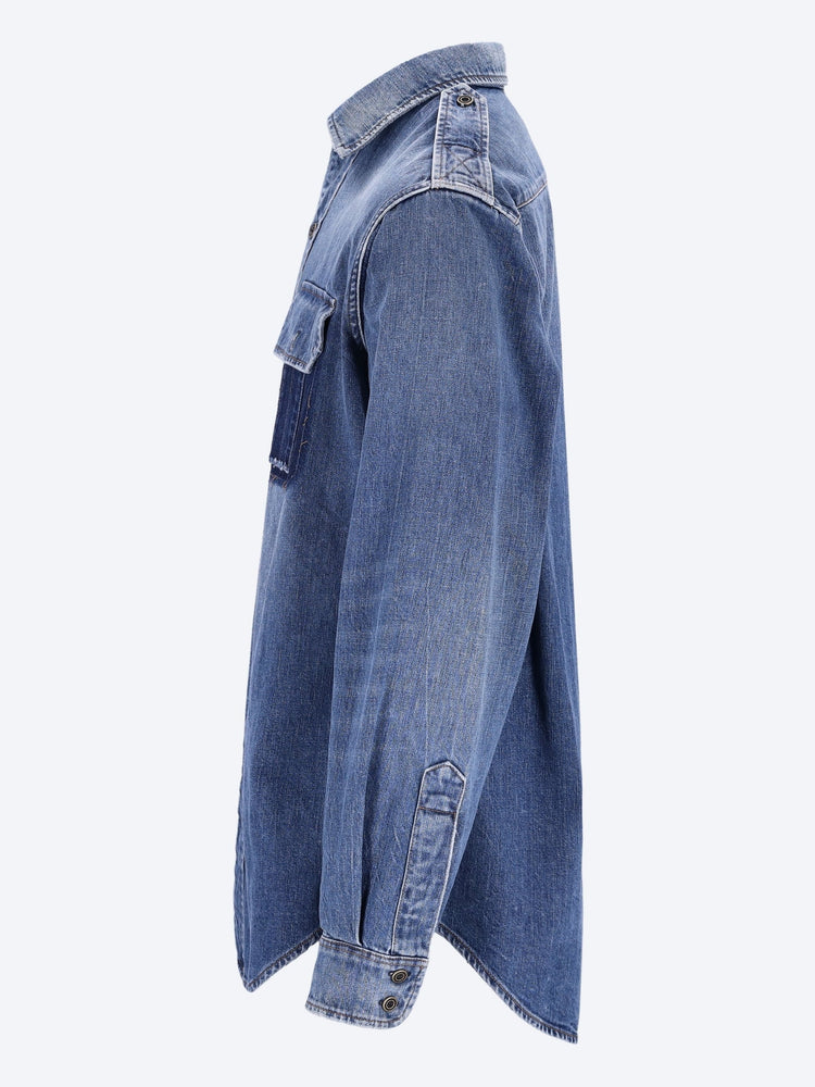 Chemise en jean à manches longues 2
