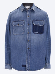 Chemise en jean à manches longues ref: