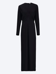 Long-sleeve slouch waist dress ref: