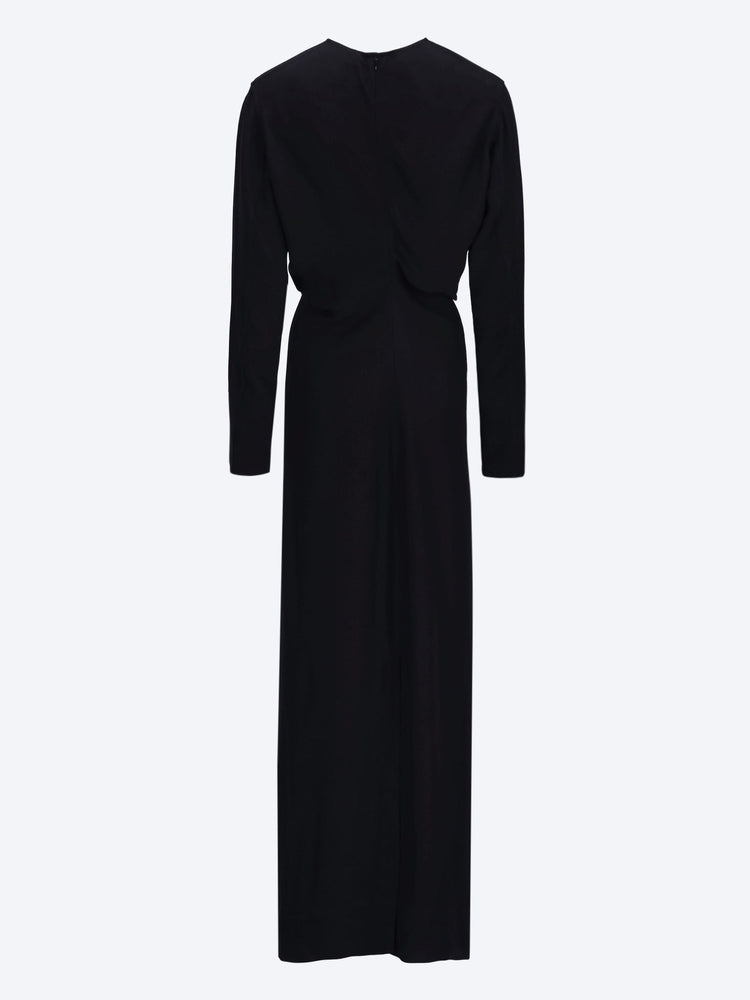 Long-sleeve slouch waist dress 3