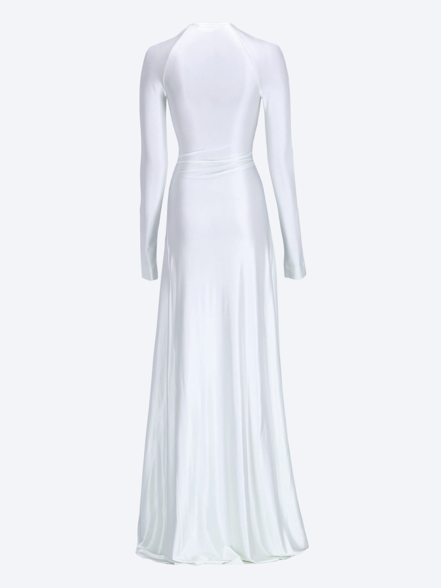 Long sleeve twist detail gown 3