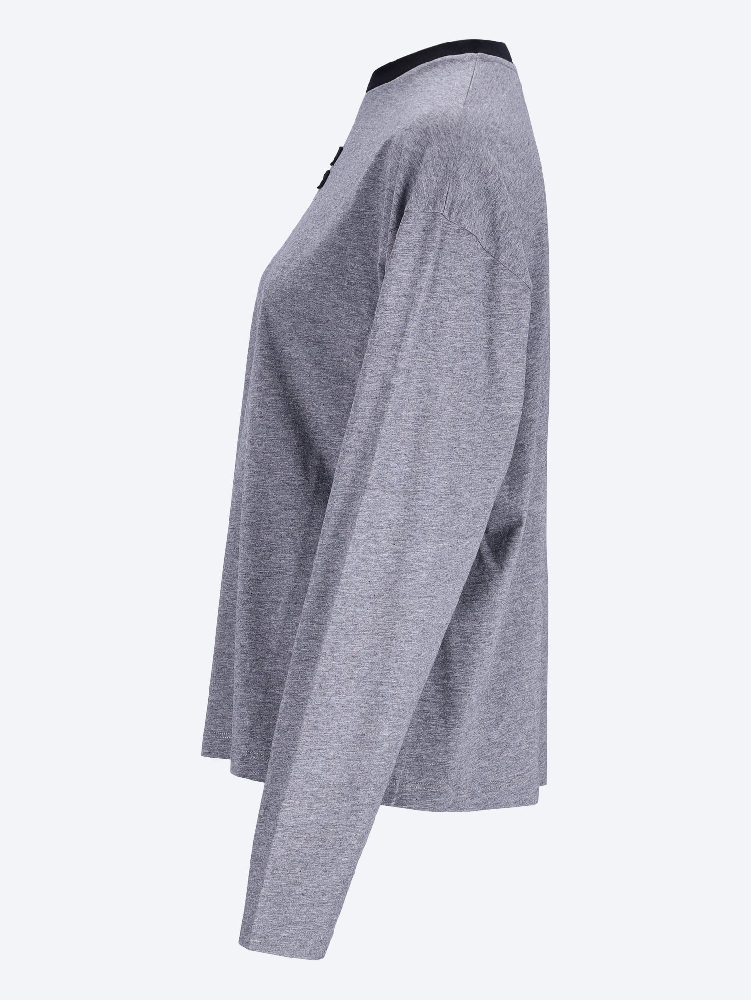Long-sleeved cotton jersey t-shirt 2