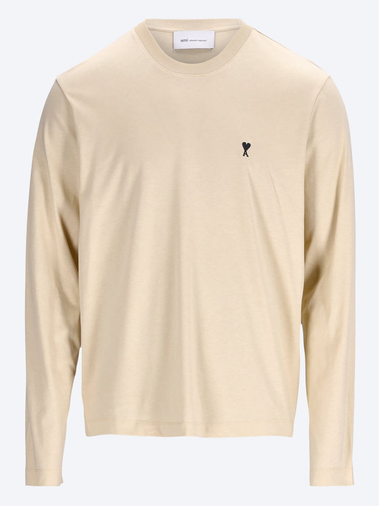 Long sleeves t-shirt with contrasted ami de coeur 1