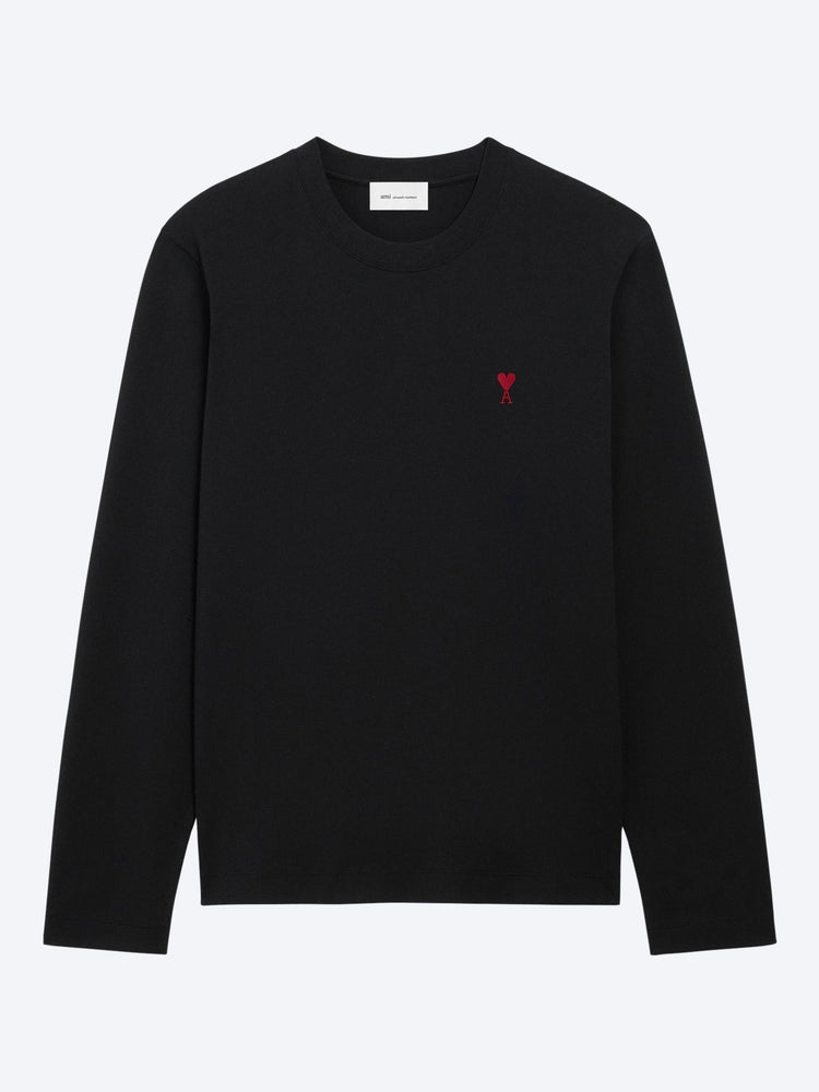 Long sleeves t-shirt with red ami de coeur 1
