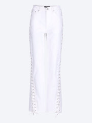 Loose fit laced jeans ref: