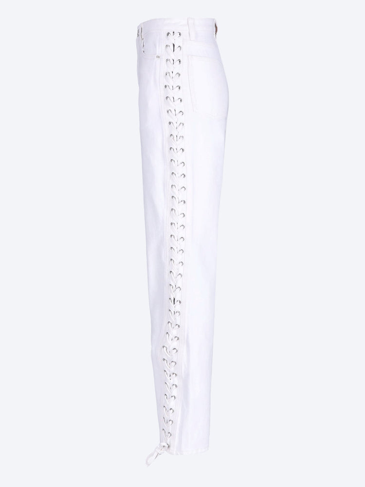 Loose fit laced jeans 2