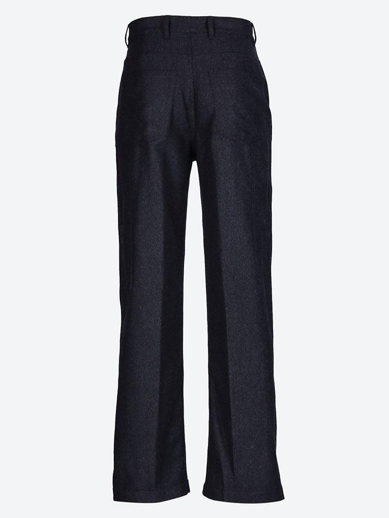 Pantalon de menuiserie à jambe large en vrac 3