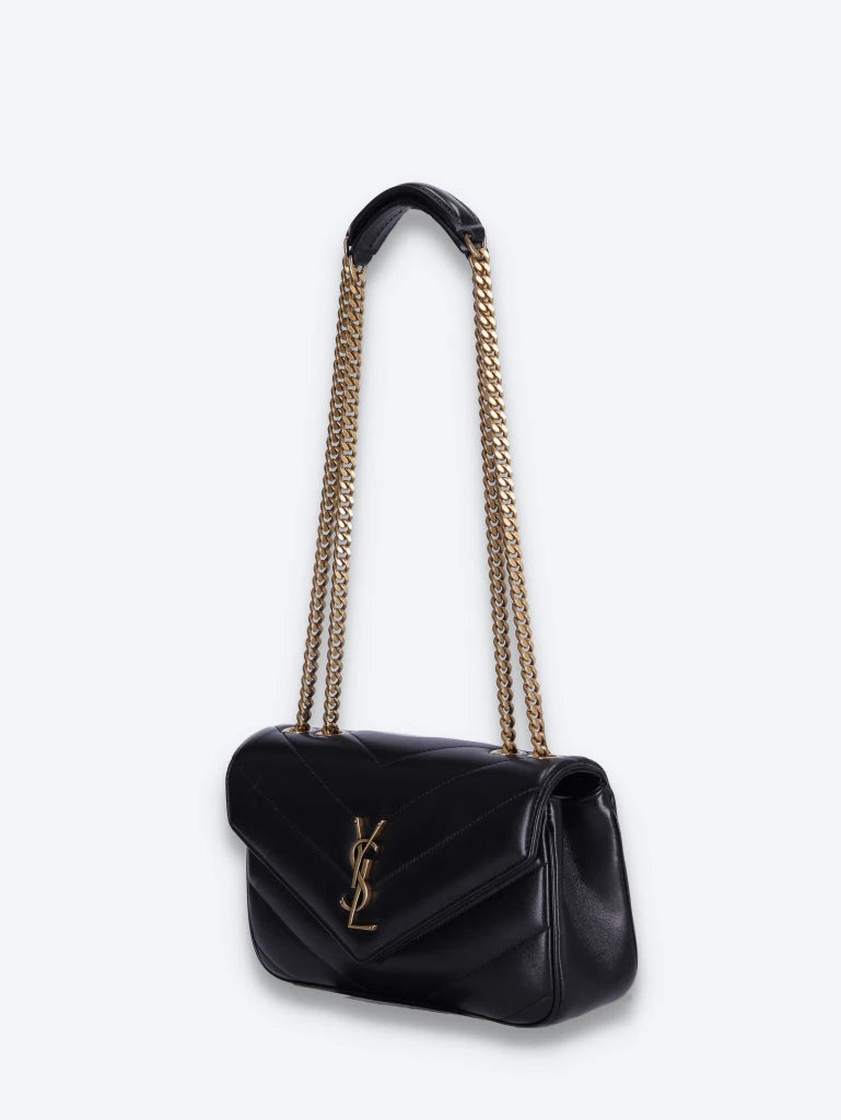 Loulou small leather shoulder bag 2