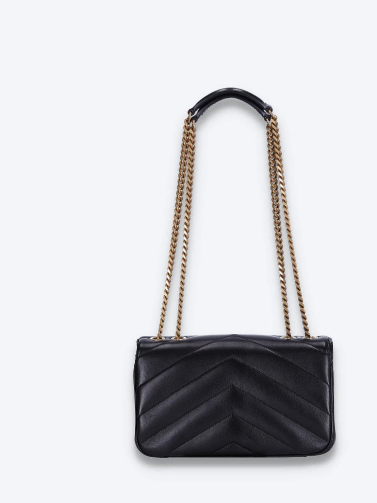 Loulou small leather shoulder bag 4