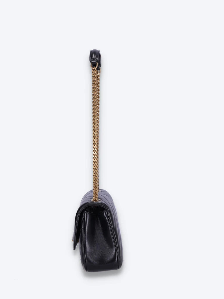 Loulou small leather shoulder bag 3