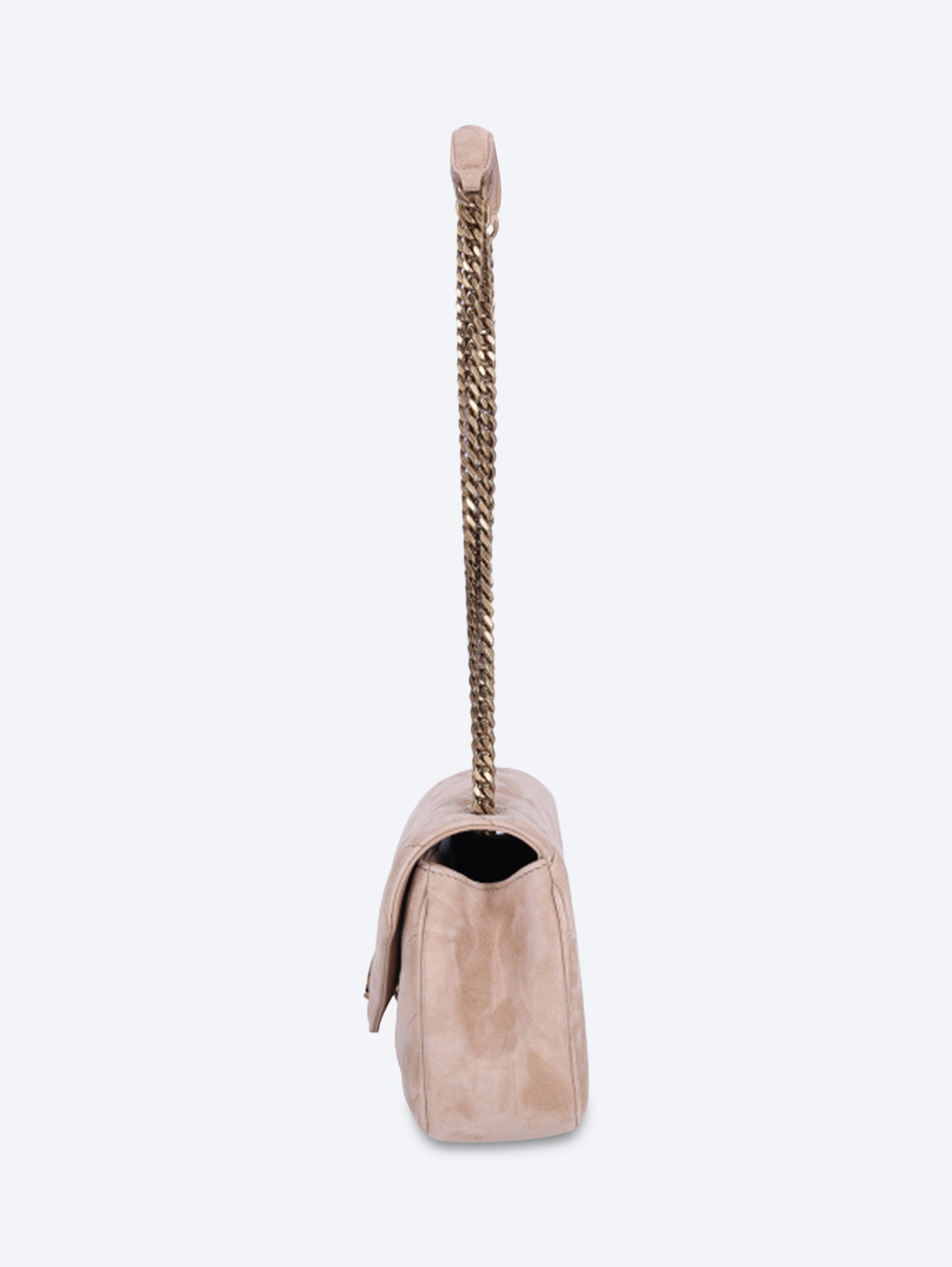 Loulou small suede shoulder bag 3