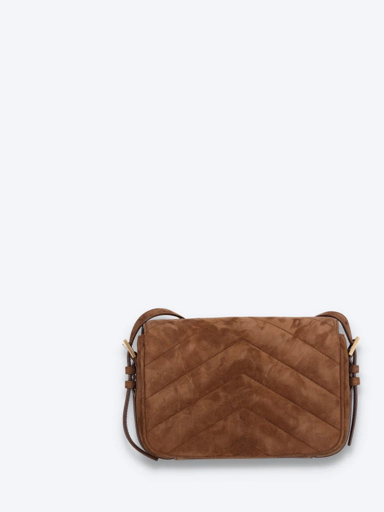 Loulou toy suede shoulder bag 4