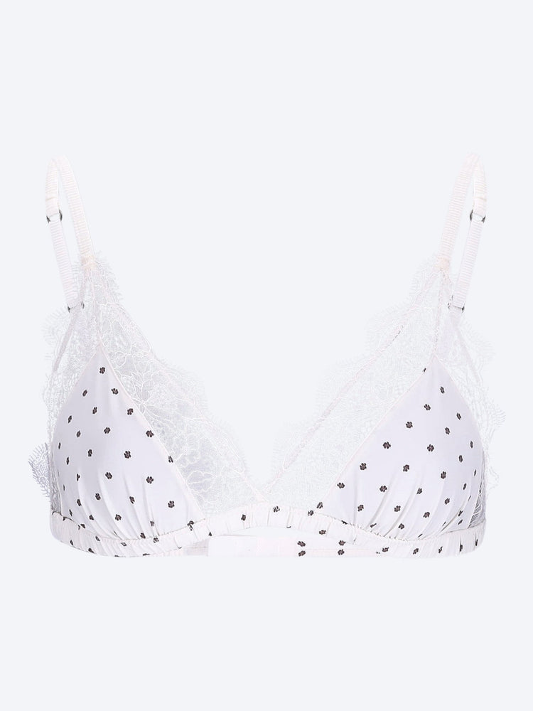 Love stories lace triangle bralette 1