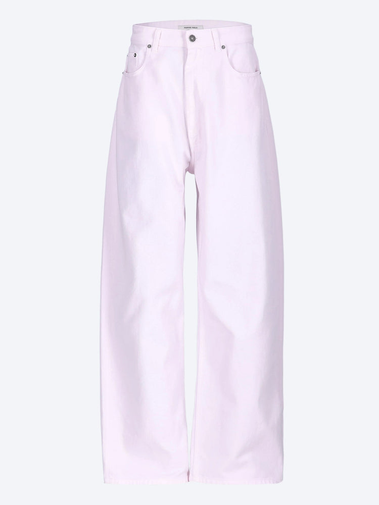 Low rise dropped oversized jeans 1