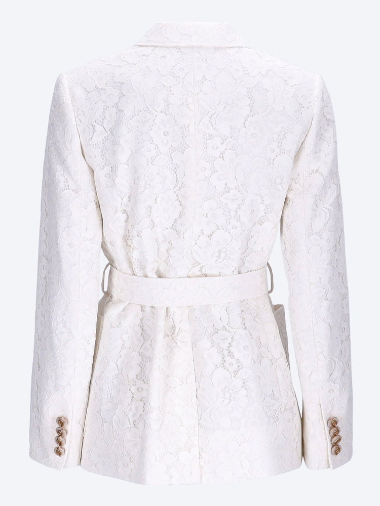 Luna lace belted blazer 3