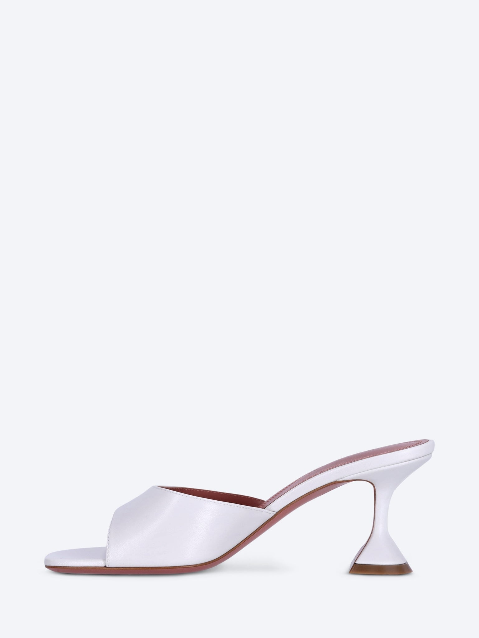 Lupita slipper 70 white nappa pumps 4