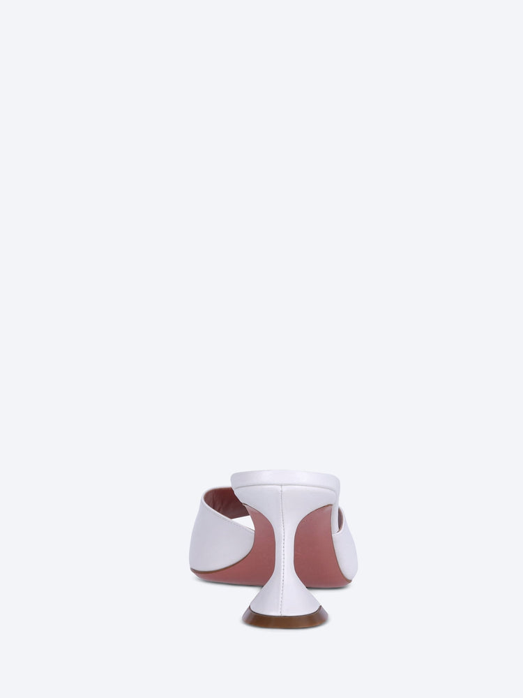 Lupita slipper 70 white nappa pumps 5