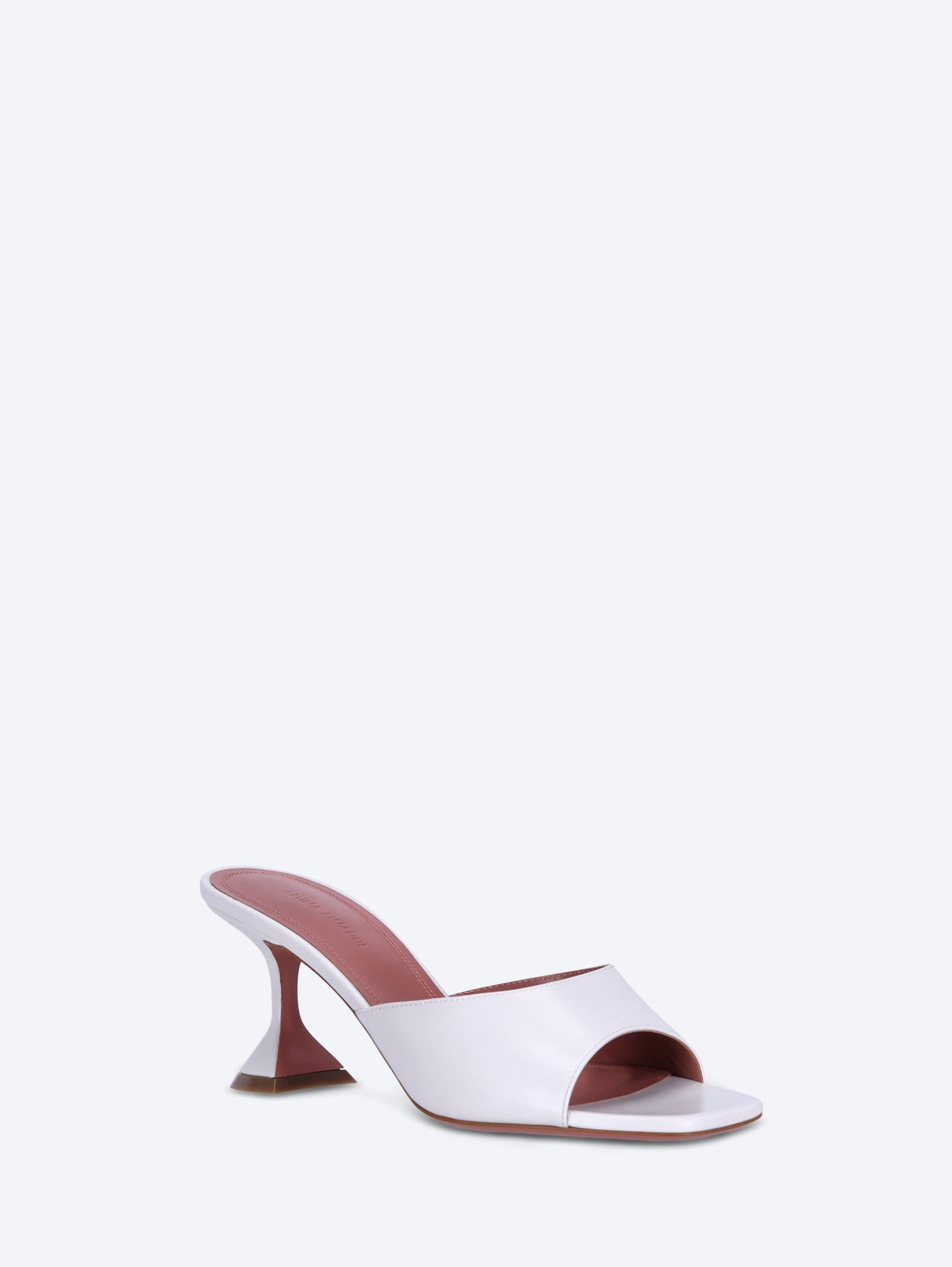 Lupita slipper 70 white nappa pumps 2
