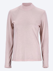 Lyocell cashmere mock neck top ref: