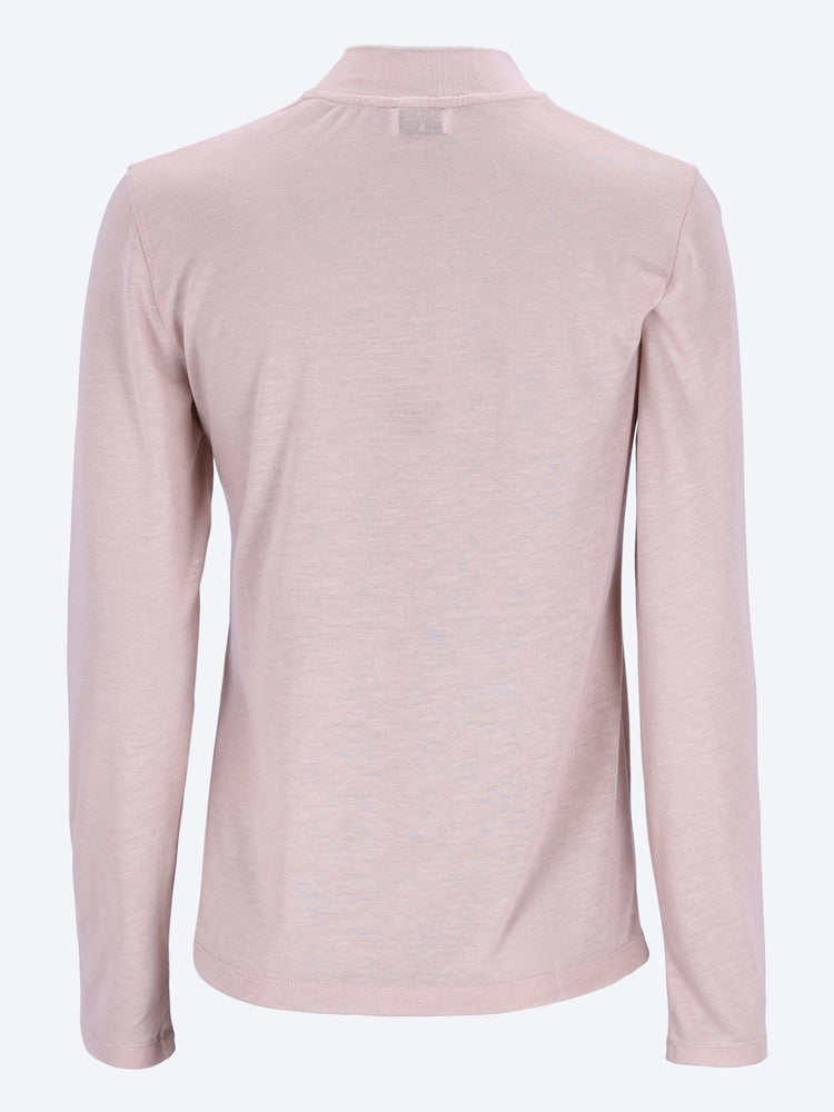 Lyocell cashmere mock neck top 6