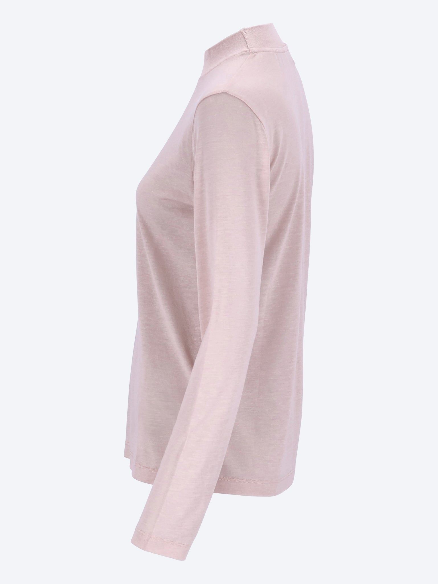 Lyocell cashmere mock neck top 5