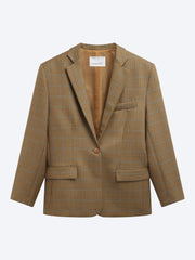 Lyra oversized houndstooth blazer ref:
