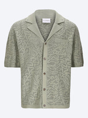 Maille dentelle shirt cardigan ref: