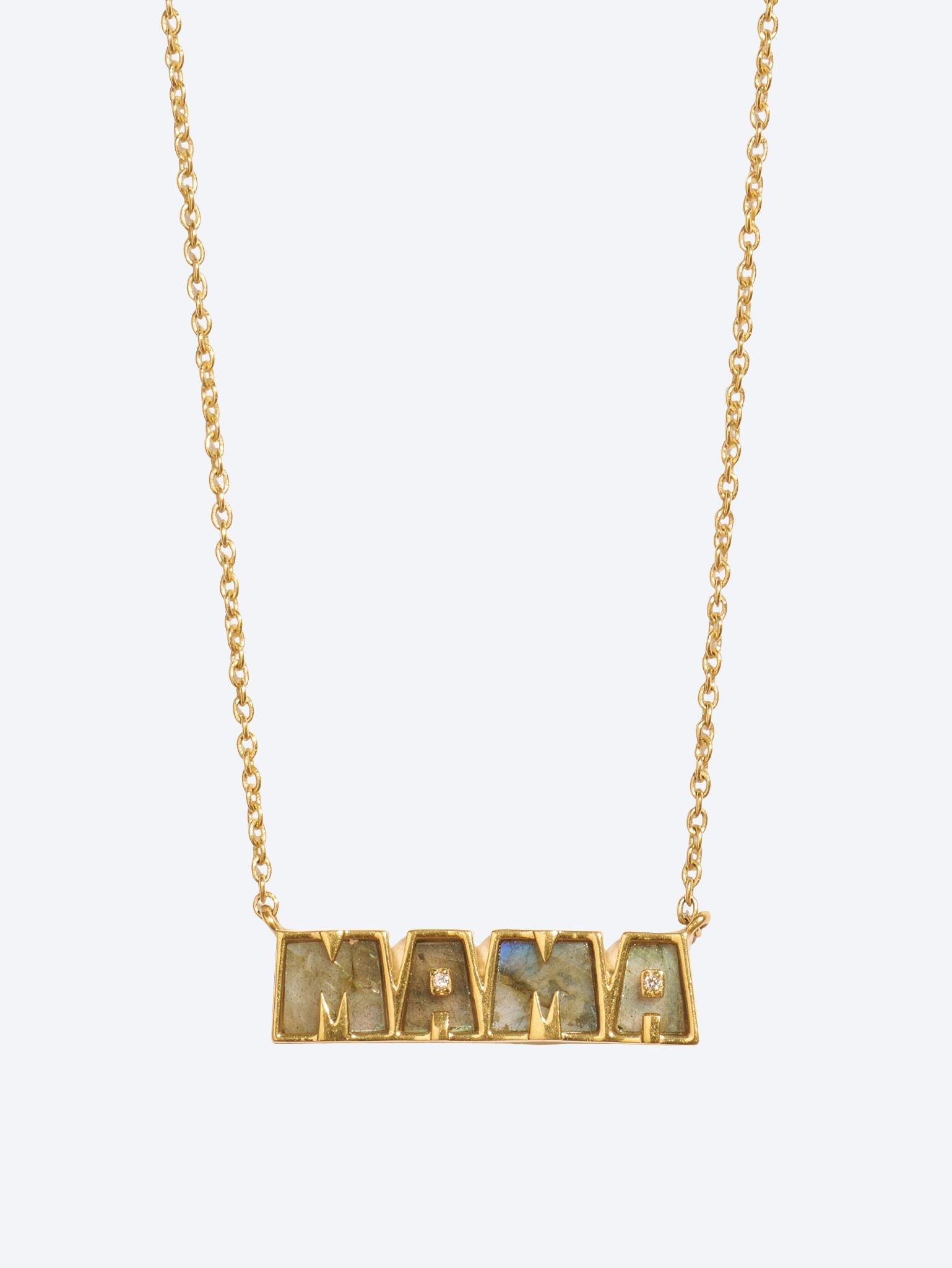 Collier maman Obsidienne Gold 1