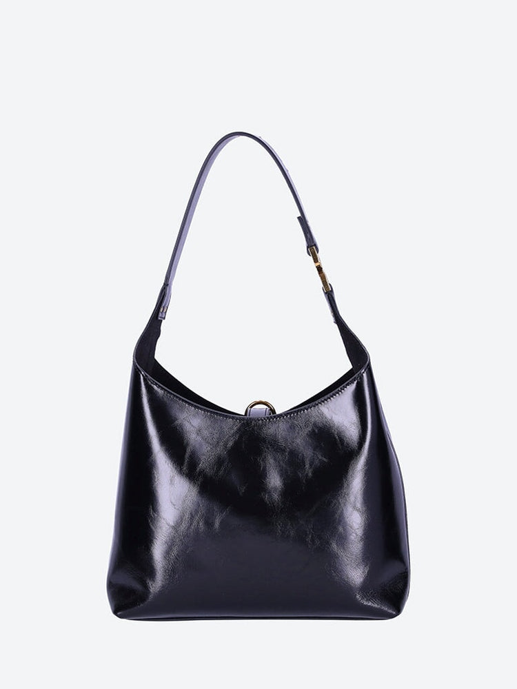 Marcie Leather Small Hobo Bag 4