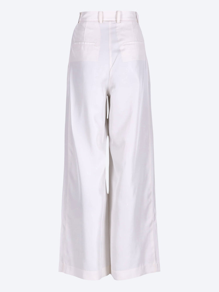 Marfa fluid twill pleated pants 3