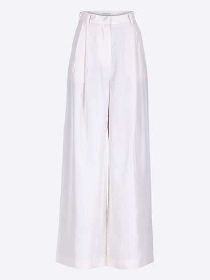 Marfa fluid twill pleated pants