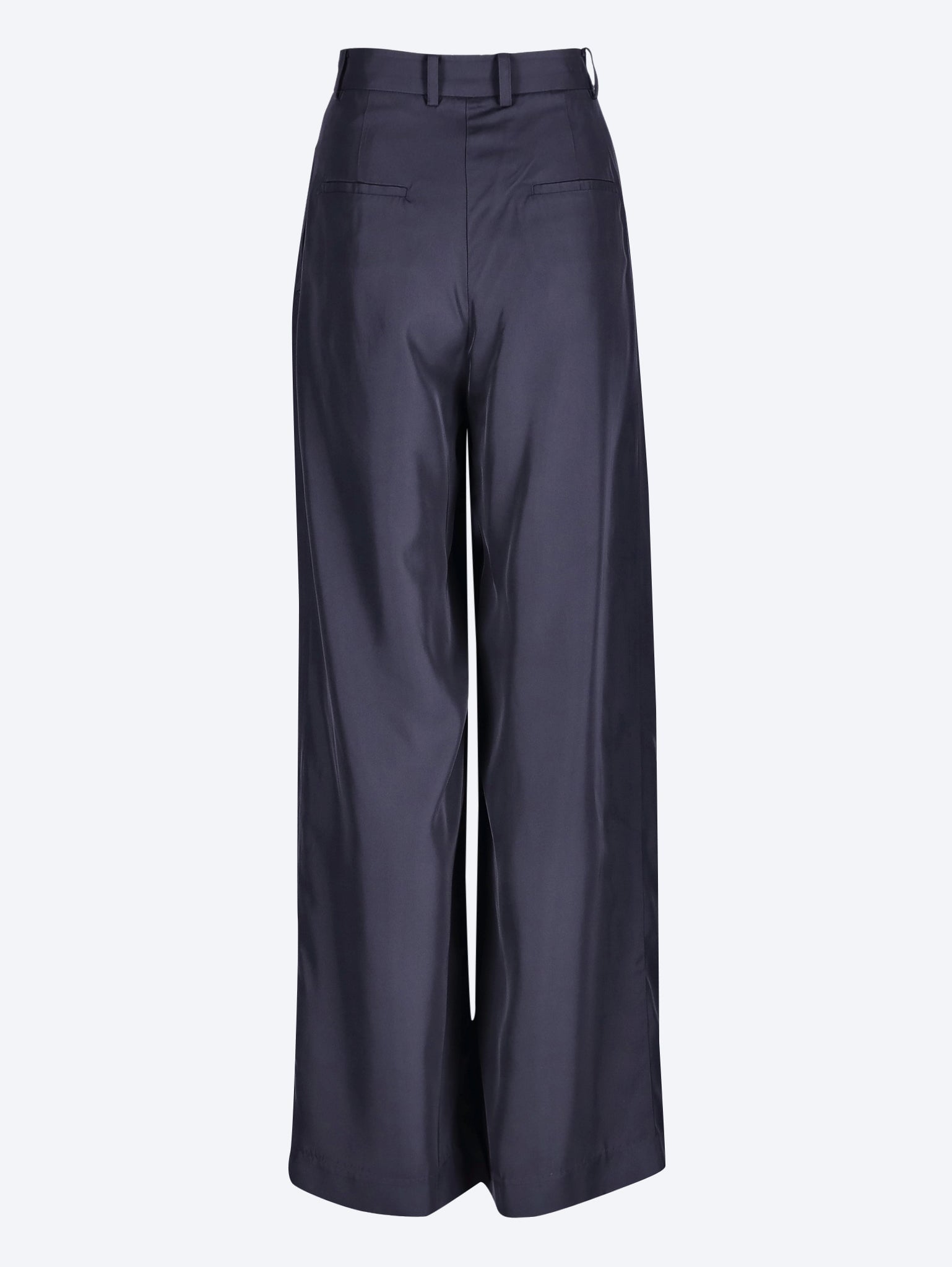 Marfa fluid twill pleated pants 3