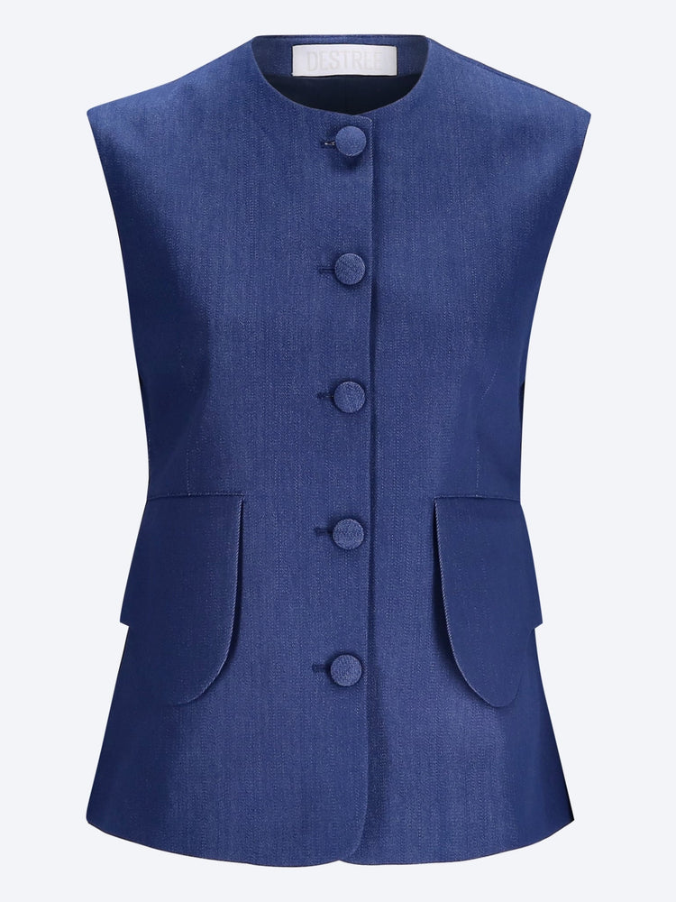 Marianne denim top 1