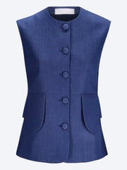 Marianne denim top ref: