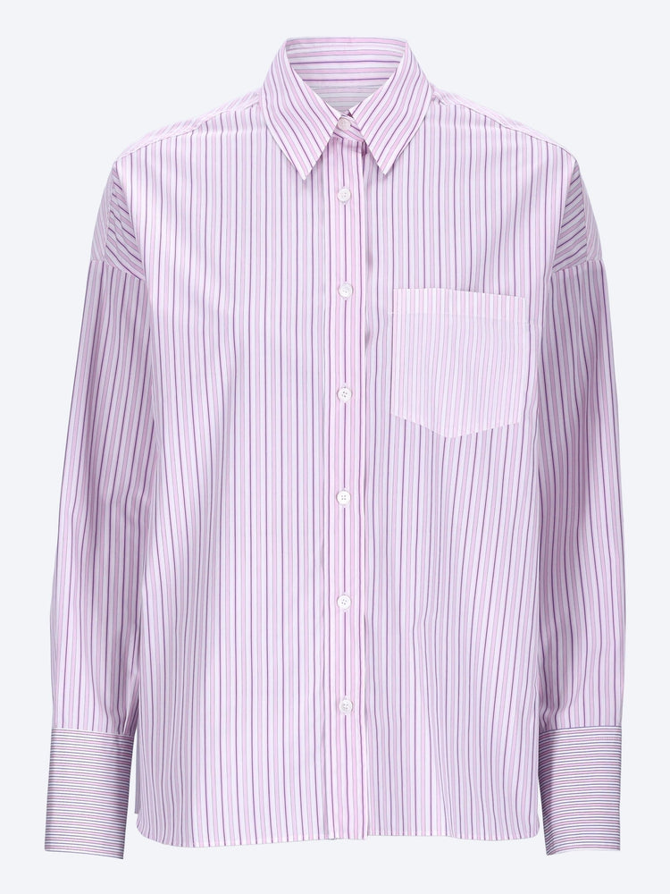 Marie-patch patchwork shirt 1