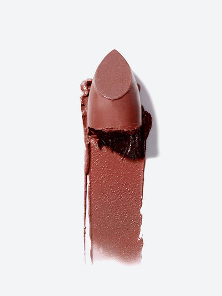 Marsala brown nude color block lipstick