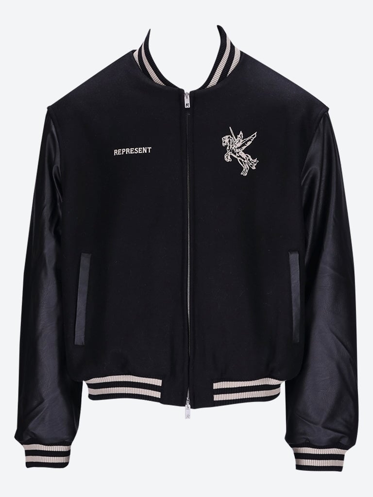 Mascot wool varsity jacket 1